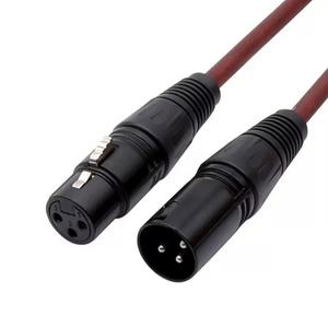 XLR Male To Female Microphone <b>Cable</b> 3 Core Balanced Audio Video <b>Cable</b> For Audio Amplifier And Mixer Use - Product Image 2