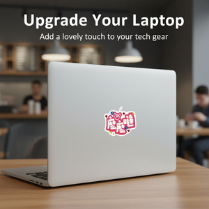 Custom Printed Brand <b>Logo</b> Waterproof Adhesive Vinyl PVC Label <b>Stickers</b> Strong Stickiness Cartoon Die-Cut Shapes 60mm Core Dia - Product Image 3