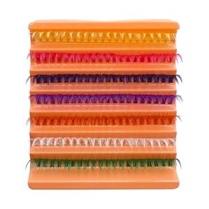 <span class=keywords><strong>Cils</strong></span> segmentés naturels européens et américains, noirs, à tige en plastique, pour application autonome, 80D100D120D, <span class=keywords><strong>cils</strong></span> thermofusibles - Product Image 6