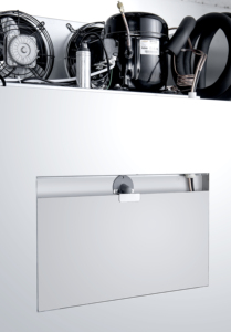 Refrigerador Comercial Nuelead NE-804 de Acero Inoxidable con Puerta de Vidrio Simple, Enfriamiento por Aire, 450L, para Cocina Doméstica, con Contenedores, 0-10°C - Product Image 6