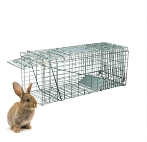 Vente en gros de <span class=keywords><strong>cage</strong></span> de piège en acier à ressort à bobine vivante écologique Contrôle des animaux sauvages à vendre - Product Image 1