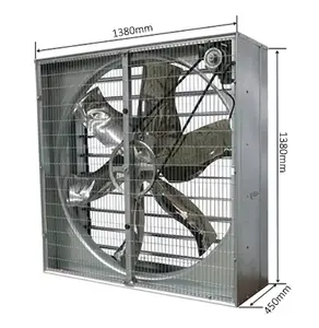 Weifang-extractor de aire para invernadero, ventilador de circulación de aire de fábrica de 5 pulgadas, extractor de aire de jinlong