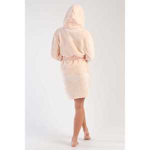Women's Soft Hooded Long- and <b>Short</b>-<b>Sleeved</b> Robe with Pockets Hoodies & <b>Sweatshirts</b> - Product Image 1