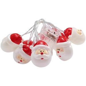 Cadena de luces LED de Navidad impermeable IP44 <span class=keywords><strong>Santa</strong></span> Claus muñeco de nieve Elk Festival atmósfera luz batería USB árbol de Navidad especial - Product Image 5