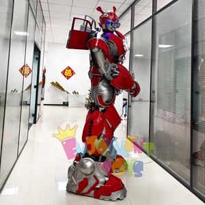 Nuovo Arrivo Costume Robot Rosso Realistico e Accattivante di Alta Qualità in EVA ad Alta Densità per Performance Cosplay con Luci a LED in Super Offerta - Product Image 6