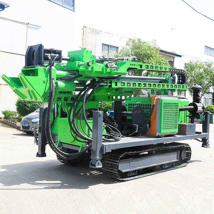 Mortor Rig Fully Hydraulic Core Drilling Rig with Pump Engine Motor Gear Gearbox ...