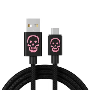 עיצוב אופנה חדש כבל USB C מחיר סיטונאי 8Pin מיקרו סוג C כבלי נתונים סדרת אנדרואיד כבל חשמל ייעודי