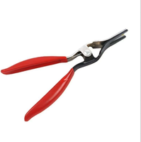 Pince de déconnexion universelle pour tuyau de carburant KELVOX avec large ouverture de mâchoire en acier allié rouge pour voitures/camions/SUVs, réparation de filtres