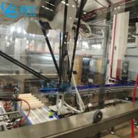 Emballageur de produits en boîtes automatique Delta Robot pour tasses/boîtes/sacs, machine d'emballage de petits produits