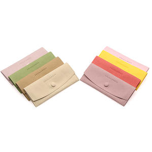 נרתיק משקפי שמש מעור בהתאמה אישית, נרתיק רך עם סגירת שרוך, ניתן למחזור, צבע בהתאמה אישית, משקפי ראייה לחתונה - Product Image 1