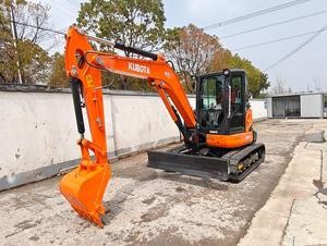 Used for KX057 Mini Hydraulic Crawler Excavator 5.5-Ton with CE EPA Certifications Engine Gearbox Motor - Product Image 1