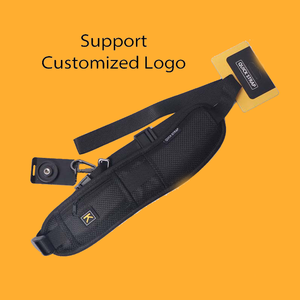 Mot "K" sangle d'épaule unique en nylon noir appareils photo reflex numériques élingue de décompression rapide avec support personnalisé - Product Image 3