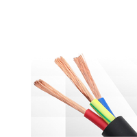 Câbles et fils électriques coaxiaux en cuivre RVV isolés en PVC 0,75 mm du fabricant