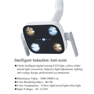 Zahnbehandlungseinheit mit Ergonomischem Zahnarztstuhl mit Verstellbarer Rückenlehne und Kopfstütze für Komfortable Patientenversorgung - Product Image 6