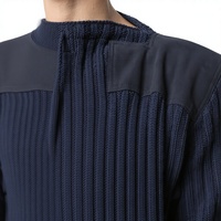 Chandails à fermeture éclair pour hommes coupe ajustée pull léger à col montant pulls polo décontractés pulls tricotés essentiels