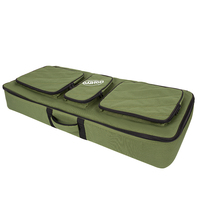 Bolsa de teclado profesional de 61 teclas, bolsa de concierto de instrumento acolchado portátil Oxford, bolsa de órgano electrónico de música con bolsillos