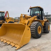 Chargeuse-pelleteuse Caterpillar 966H d'occasion de 17 tonnes, moteur et pompe, modèle 2018, origine Japon, testée et inspectée, à vendre à prix réduit