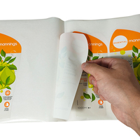 Étiquettes personnalisées en papier synthétique imperméable, autocollants imprimés en vinyle durables pour l'emballage de produits de shampooing