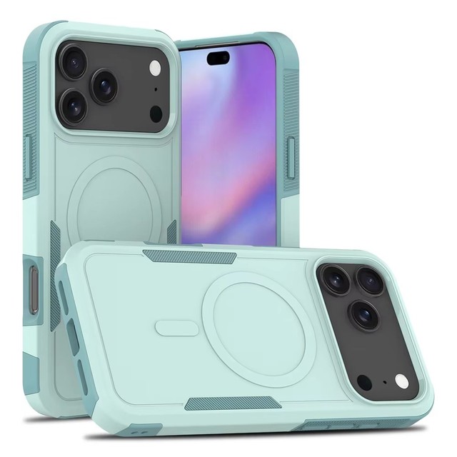 Full Covered Double Layers Anti-drop Phone case for iphone 17ProMax 16promax Shockproof 15 17 case Wholesale