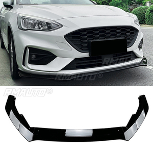 Front Bumper Lip Spoiler Diffuser Splitters Body Kit Aprons Cover Guard Trim for Ford Focus MK4 ST Line 2019-2022 - Product Image 1