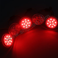 Manège pour enfants de fête foraine en plein air, DC24V, 12 LED, UCS2903, pixel RGB plat 50mm, pour parc d'attractions, trou d'installation 19mm, éclairage LED pour luna-park