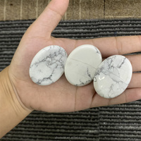 Piedra de Ágata Musgosa Curativa para el Pulgar, para Energía, Yoga, Chakra, Cristal de Bolsillo, para Aliviar la Ansiedad, el Estrés y la Meditación