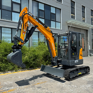 Promotion Usine UE : Mini-Excavatrice Entièrement Hydraulique de 4 Tonnes avec Cabine et Climatisation, Modèle Compact sur Chenilles en Acier - Product Image 6