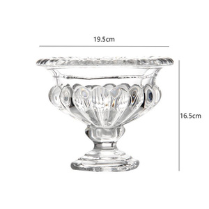 Luxury Event Wedding Centerpiece Home Decor Fruit Bucket Glass Crystal Tabletop <strong>Flower</strong> <strong>Vases</strong> - Product Image 3