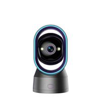 Caméra PTZ d'intérieur OEM avec vision nocturne couleur, Wi-Fi 360°, large garantie, moniteur bébé, détection et suivi automatiques, stockage SD et Cloud