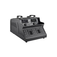 Machine à bulles de fumée LED AC 110V-220V pour effets spéciaux de scène de mariage, accessoires d'ambiance intégrés, grande taille commerciale