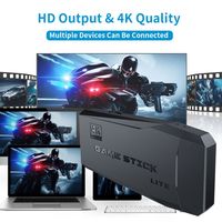 Console de jeu rétro 64G Stick Lite 4K M8, lecteur de Machine HD sans fil, famille Mini 10000 TV box, jeu vidéo rétro Stick 4k 64 go