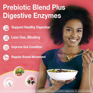 Factory OEM Probiotic <b>Gummies</b> 60 Count Cranberry Flavor Digestive Comfort Bloating Women Private Label GMP Certified Wholesale - Product Image 2