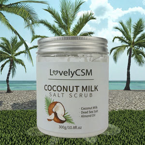 Factory Price 100% Pure Vegan Coconut Face & <b>Body</b> <b>Scrub</b> Brightening Whitening Organic Exfoliating Salt for All Skin Types - Product Image 3