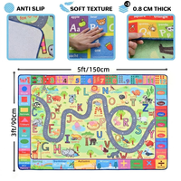 Tapis de sol doux pour la maternelle, les tout-petits, les enfants, la crèche, la garderie, la salle de classe, la salle de lecture, style Montessori