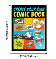 Fabricant en gros créatif intéressant matériel sécurité unisexe écologique enfants bande dessinée création livre personnalisable