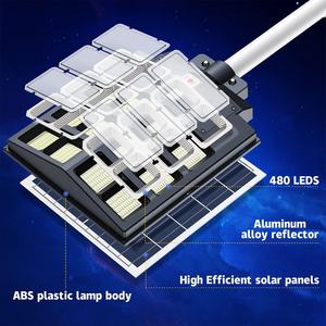 Hofoled IP65 Panel <span class=keywords><strong>solar</strong></span> Farolas Alto Lumen 600W 800W 1000W 2000 Watts Sensor de movimiento Exterior LED Luz <span class=keywords><strong>solar</strong></span> al aire libre - Product Image 5