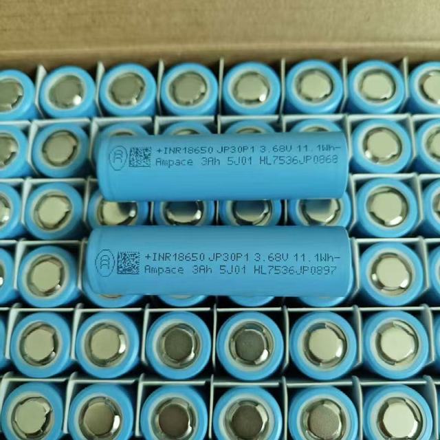 Original High Discharge 18650-JP30-3000mAh-3.7V 12C  140A Cycling Life 1000 Times