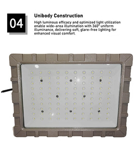 60W-80W <span class=keywords><strong>LED</strong></span> chống cháy nổ lũ Đèn Chống Nổ đèn chống cháy nổ phản xạ cho zone1/2/21/22 - Product Image 5