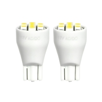 T15 # Lampe clignotante LED 906 Wedge Base 3528 8SMD 12V AC/DC pour machine de jeu de flipper