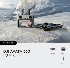 โดรน Avata 360 พร้อมระบบควบคุมการเคลื่อนไหวแบบ Immersive ความละเอียด 8K ระดับมืออาชีพ ภาพพาโนรามา 360 องศา ระบบส่งภาพ HD ระยะ 20 กม. - Product Image 5