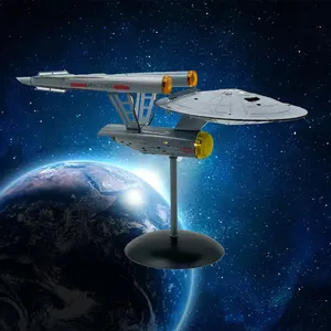 Metal Star Trek La colección oficial de naves estelares Star Trek ISS ENTERPRISE Replicación DE LA
