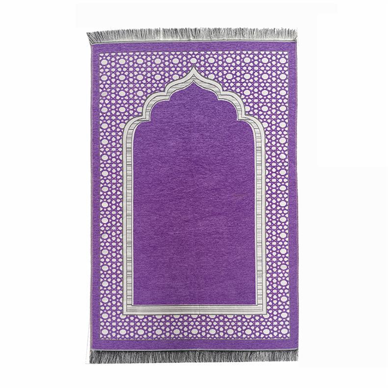 New Design Prayer Rug Sajadah for Men Women with Islam Prayer