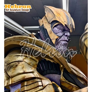 Statua in Resina di Thanos degli <span class=keywords><strong>Avengers</strong></span> <span class=keywords><strong>Marvel</strong></span> di Alta Qualità, Grande Formato, Scultura del Personaggio Cinematografico Ironman - Product Image 3