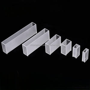 Cubeta de vidrio <span class=keywords><strong>Lovibond</strong></span> transparente de dos lados con longitud de ruta de 133,35mm, celda de vidrio óptico grande - Product Image 3