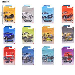 Nuevo diseño para niños Classic Vintage Racing 1:64 modelo de coche todoterreno de aleación fundida con función de deslizamiento - Product Image 1