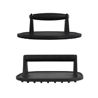 Kit de presse à hamburgers Sarchi Smashed Burger, presse à griller robuste en fonte pré-culottée pour barbecue |   Vente en gros et fabrication OEM prises en charge