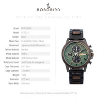 Montre-bracelet en bois de luxe, sportive et élégante, design personnalisé OEM, mouvement à quartz japonais pour homme, cadran à aiguilles, résistance à l'eau 3 ATM