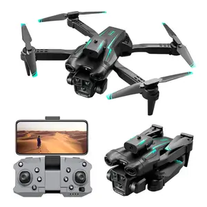 OEM S19 PRO HD 3 카메라 UAV 광학 흐름 전기 변조 항공 사진 원격 제어 항공기 쿼드 콥터