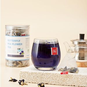 Thé aux fleurs <span class=keywords><strong>de</strong></span> pois papillon avec 10 sachets <span class=keywords><strong>de</strong></span> thé CADEAUX pour la famille Thé aux herbes <span class=keywords><strong>à</strong></span> <span class=keywords><strong>base</strong></span> <span class=keywords><strong>de</strong></span> fleurs super antioxydant - Product Image 5