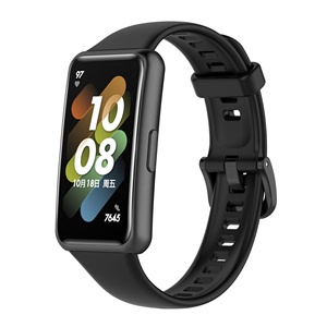 Bracelet Sport en Silicone souple et étanche de couleur Pure pour montre intelligente <span class=keywords><strong>Huawei</strong></span> <span class=keywords><strong>Band</strong></span> <span class=keywords><strong>7</strong></span> - Product Image 4